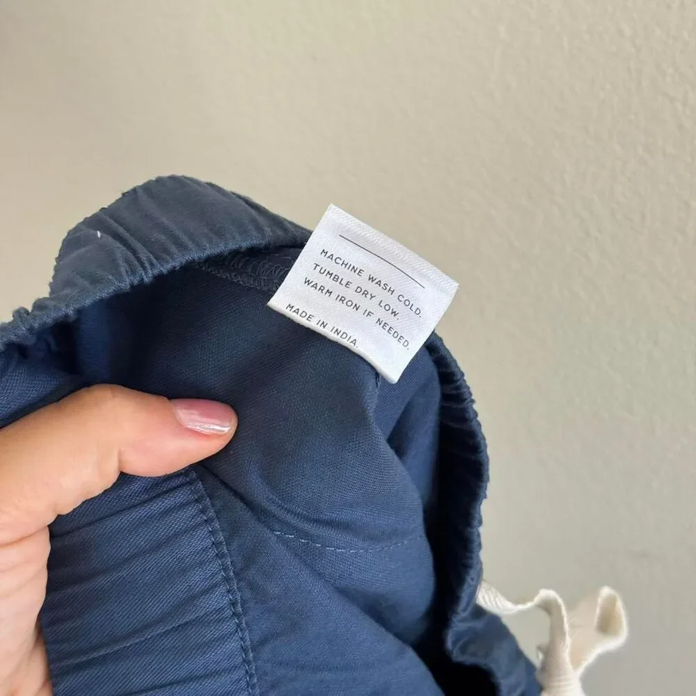 NWOT Pact Daily Twill Pant French Navy XS